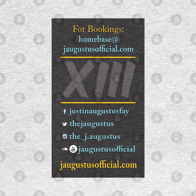 JAugustus Business Card Back by J. Augustus